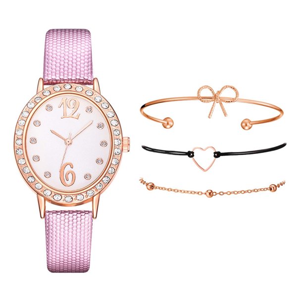 Reloj de pulsera para mujer de cuero con esfera verde cuadrada a la moda para mujer, conjunto de pulsera de cuarzo Wmkox8yii gfajkfgbkjabf2027