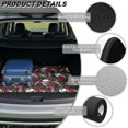 thumbnail image 6 of Yuyamidu Gothic Skull Red Rose Car Trunk Mat 29" x 39" Universal Scratchproof Cargo Mat Rear Trunk Liner Non-Slip Cars Accessories Universal Fit for Most Cars SUV, 6 of 7