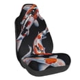 thumbnail image 1 of Balery Tricolor Koi Fish Trio Funda de Asiento para Auto con Diseño - Cubierta Frontal Suave y Transpirable con Protector Antideslizante- 1 Unidad, 1 of 5