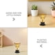 thumbnail image 4 of 12 mini trofeos: copas de trofeo pequeñas de plástico, decoraciones para fiestas infantiles, premios, concursos y recompensas., 4 of 7