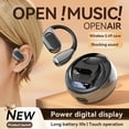thumbnail image 2 of Écouteurs Traducteurs AI Traduction en Temps Réel avec Conduction Osseuse Bluetooth 5.3 Sans Fil pour Voyages d'Affaires Réunions Multilingues, 2 of 5