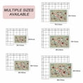 thumbnail image 6 of Sage Green Floral Outdoor Rug 4x6 Ft, Non Slip Washable Area Rug, Spring Flowers Leaves Farmhouse Patio Rugs Carpet Runner, Large Floor Mat for Indoor/Outdoor Deck Porch Camping, 6 of 8