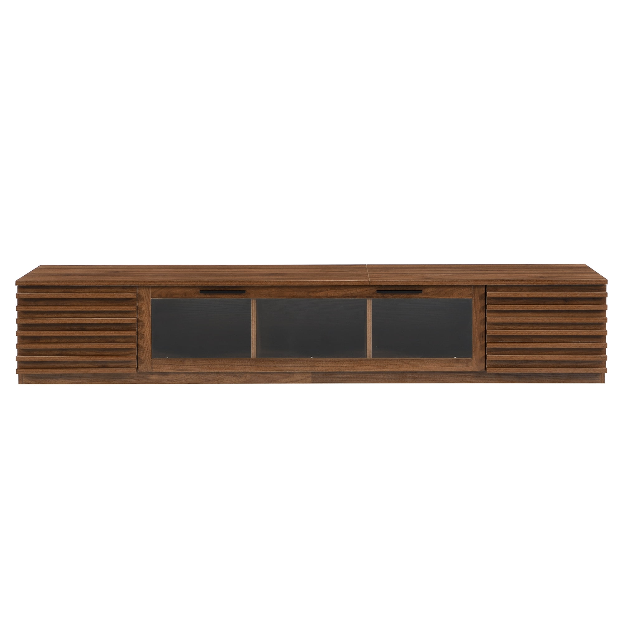 Homy Casa Entertainment TV Console, Media Stand with Storage for Living Room and Bedroom
