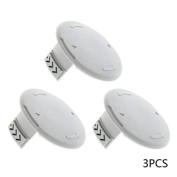 3-Pack Replacement Spool for Ryobi 18V 24V 40V Trimmers - Easy Install No Tools Plastic Spool Cover for P2000 P2002 P2003 P2004 P2005 P2006 RY24021 RY24200 RY40200