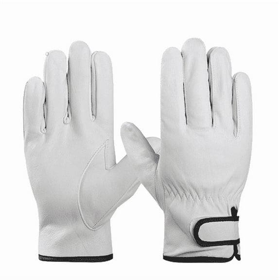 Paknada Goat Skin Leather Work Gloves – Durable Soft Grip, Large, Heavy Duty Hand Protection for Construction & Outdoor Use