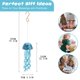 thumbnail image 4 of Wind Chime H&D HYALINE & DORA, cristal soplado a mano, medusas, 4 of 8