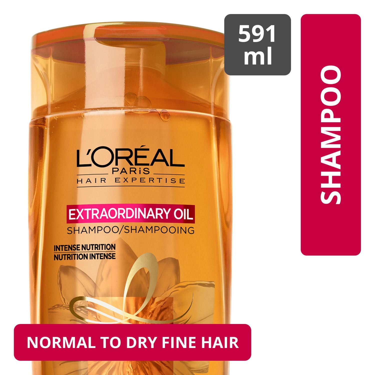L'Oreal Paris Extraordinary Oil Shampoo For Dry Hair - Walmart.ca