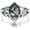 Pear Cut-02, variant on Black Oxidation Branch Rectangle/Hexagon/Kite/Pear Moss Agate Ring for Women 925 Sterling Silver Retro Green Stone Promise Ring with Vine Leaf Vintage for Wife women
