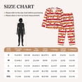 thumbnail image 4 of Hirioo Red Lobster for Women's Pajama Sets 2 Piece Pjs Women's Long-Sleeved Pajama Set Button Down Sleepwear,S-XXL-XX-Large, 4 of 7