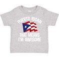 thumbnail image 3 of Inktastic Puerto Rican Awesome Boys or Girls Toddler T-Shirt, 3 of 5