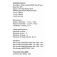 thumbnail image 5 of Stator Alternator For Suzuki Vs600 Vs750 Vs800 Intruder, 5 of 5