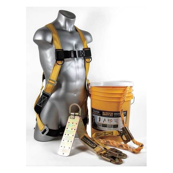 Guardian Fall Protection Kit,50 ft. Lifeline 00815