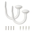 thumbnail image 4 of Lumi 3/4 in. Holdback (2-Pack), White, 4 of 4