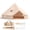 9.84 FT(3m), variant on Panapinka Canvas Bell Tent, Camping Tent with Stove Jack, PVC Detachable Groundsheet, Mesh Window, 4 Season Use, Yurt Hot Tents for Glamping, Family, Party