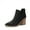 BLACK-NUBUCK, variant on Women’s Chunky Heel Pointed-Toe Ankle Booties