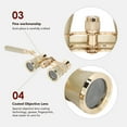 thumbnail image 4 of Lunettes d'Opéra Compactes Légères, Jumelles 3X25 Portables Ajustables pour Théâtre avec Poignée Pliable pour Concerts Musicaux et Maisons d'Opéra, pour Femmes, 4 of 7