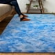 thumbnail image 2 of Alfombra DweIke 127x203cm de Peluche Suave Azul Antideslizante, 2 of 8