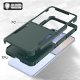 thumbnail image 5 of ELEHOLD for Samsung Galaxy Z Flip 7 2025 Case, Rugged Hard PC Soft TPU Hybrid Anti-Drop  Shockproof Non-Slip Slim Fit Case for Samsung Galaxy Z Flip 7 2025 ,Darkgreen, 5 of 6