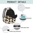 thumbnail image 4 of Life is Better with Sushi Backpack - Waterproof & Lightweight Daypack for Foodie Teens, 4 of 6