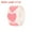 Pink, variant on Uxcell 1 Inch Vinyl Heart Stickers Self-Adhesive Stickers Label for Shop Home Office 500 Pcs Blue