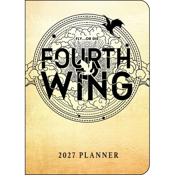 Fourth Wing 2027 Monthly/Weekly 12-Month Planner Calendar, (Paperback)