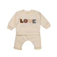 thumbnail image 1 of Odeerbi 0-4 Años Niño Niña Conjunto Algodón Sudadera Cuello Redondo Sudadera Cuello Redondo Sudadera Pantalones Sueltos Conjunto Dos Piezas Sudadera Cuello Redondo Pantalones Sueltos, 1 of 6