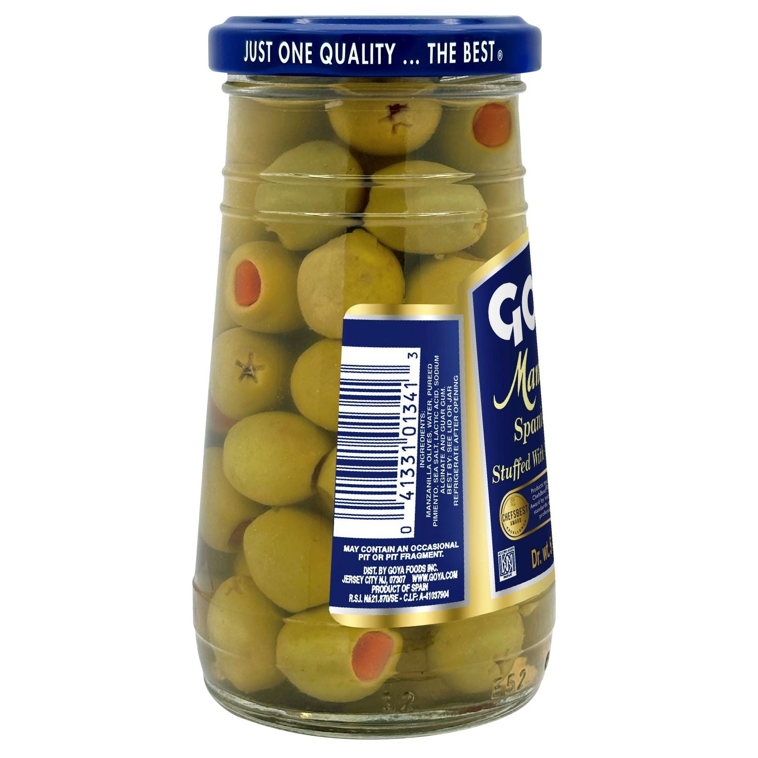 (4 pack) Goya Foods Manzanilla Olives, 5.75 oz