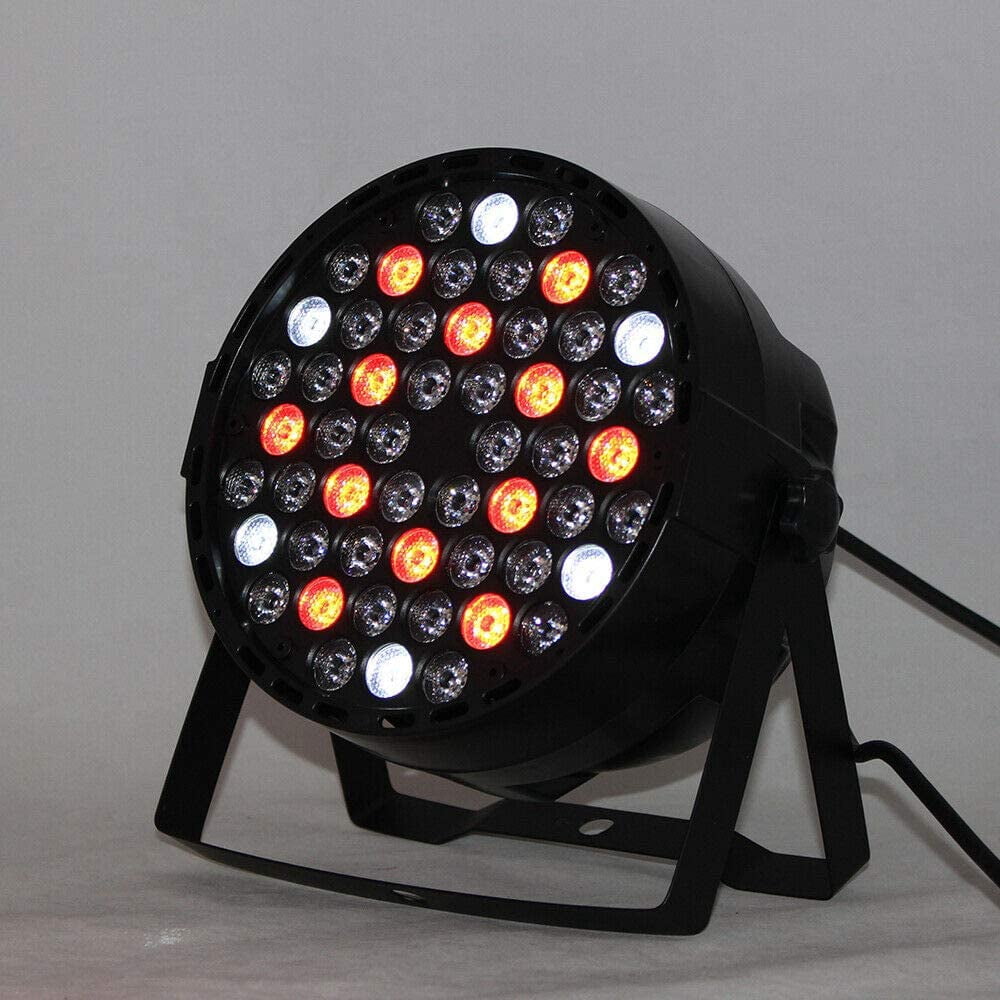 LED Par Lights, 8PCS RGBW DJ Stage Light with 512 Controller, 54 * 3W LED Bulbs Sound Activated Party Lighting for Wedding Party Club Christmas