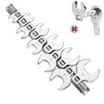 thumbnail image 6 of 10Pcs 3/8Inch Drive Crowfoot Wrench Set 10 To 19Mm Metric Foot Open End Spanner, 6 of 8