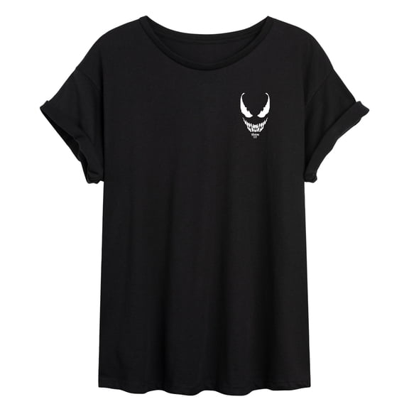 Marvel - Venom Logo Face - Women's Oversized Graphic T-Shirt