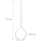 thumbnail image 3 of Juego de 4 bolas Para riego JM PVC transparente 8 cm, 3 of 5