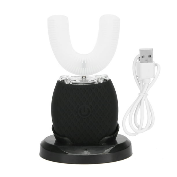 Cepillo de dientes con forma eléctrica, cepillo de dientes eléctrico recargable en forma de U Cepillo de dientes eléctrico Cepillo de dientes con forma sónica Uso conveniente