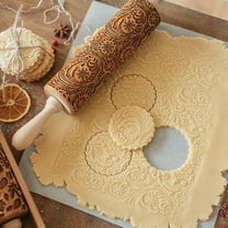 Rolling pin, embossed rolling pin, engraved embossed roller