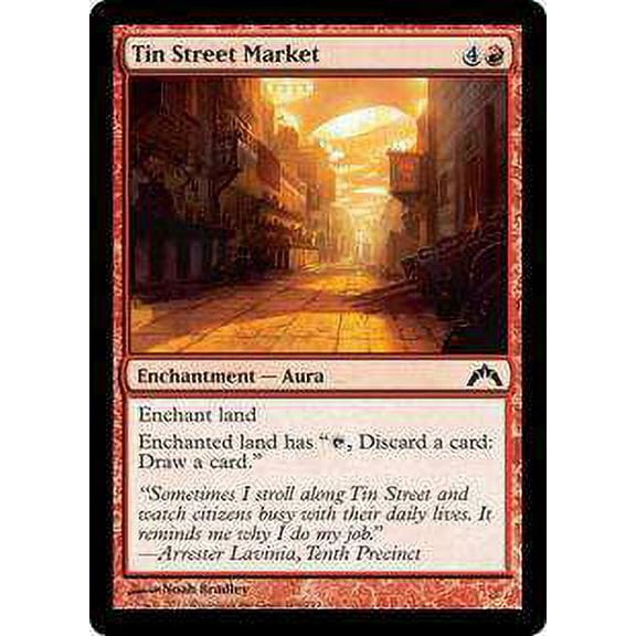 MtG Gatecrash Common Tin Street Market (Foil) #108