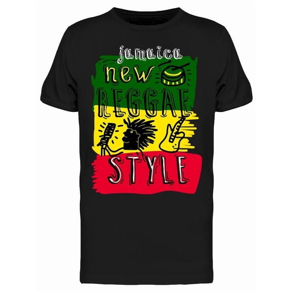 Jamaica New Reggae Style Cool Tee Men's -Image by Shutterstock