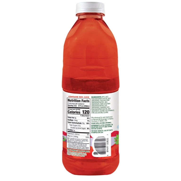 Juicy Juice, 100% Juice, Fruit Punch, 64 fl oz Bottle - Walmart.com