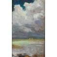 thumbnail image 2 of Władysław Ostrowski 16x24 Gold Ornate Framed and Double Matted Museum Art Print Titled - Landscape with Overcast Sky (1910), 2 of 4