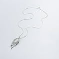thumbnail image 7 of Opvise Fashion Women Opal Leaf Long Chain Hollow Wedding Party Sweater Necklace, 7 of 7