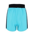 thumbnail image 5 of Alvivi Girls 2Pcs Swimwear One-piece Racer Back Jumpsuit Top Boyshorts Swimsuit Set 4-16 Blue 4, 5 of 7