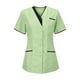 thumbnail image 5 of Tops deportivos,Uniforme médico tipo túnica con cuello en V para mujer, manga corta, mezcla de poliéster suave, para uso en clínicas médicas y cuidadores, sopatenor, 5 of 6