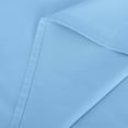 thumbnail image 7 of Women's Deep V Neck Puff Short Sleeve Tiered Dress Elastic High Waist Flowy A Line Midi Dresses Light Blue,S, 7 of 7