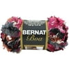 Bernat Boa Black & Burgundy Yarn
