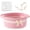Pink, variant on Gift Baskets Empty, Small Woven Rope Storage Basket with Bow and Ribbons and Gift Bags, Bowknot Decorative Baby Gift Basket for Toys, Kids & Baby Toys Basket with Handles, Pink