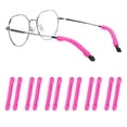 thumbnail image 1 of Cojines para las orejas de gafas Uxcell, 6 pares de agarre para gafas de 3-8mm, Rosa Roja, 1 of 7