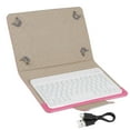 thumbnail image 1 of Funda de piel sintética con teclado de 10 pulgadas y soporte para tableta Bluetooth, pantalla gigante para teléfono móvil, 1 of 14