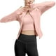 thumbnail image 2 of Abrigo de yoga para mujer, transpirable, para correr, fitness y deportes, top moldeador, tops para mujer, 2 of 4