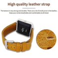 thumbnail image 1 of Watch Band Long-lasting Comfortable Faux Leather 23mm Quick Release Wristwatch Strap For Blaze JikaixDark Brown, 1 of 3