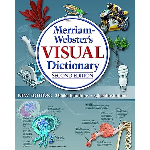 Pre-Owned Merriam-Websters Visual Dictionary: Second Edition - Newest Edition: Second Edition, 9780877791515, 0877791511, Hardcover, 2 edition