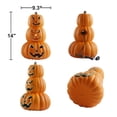 thumbnail image 6 of 14 Inch Jack O Lantern - Pre-lit Pumpkin Lantern for Fireplace, Indoor/Outdoor Decorations, 6 of 6