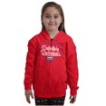 thumbnail image 4 of Definitely Dominican Cute Flag Love Zip Hoodie Sweatshirt Women Brisco Brands S, 4 of 5